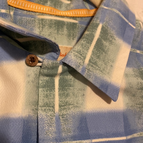 Tommy Bahama Silk Button-Up Short Sleeves Large - Picture 4 of 9